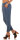 Stoffhose aus Leinen Chino 6816 (jeansblau, M)