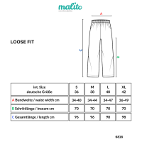 Stoffhose aus Leinen Chino 6816 (oliv, S)