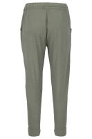 Stoffhose aus Leinen Chino 6816 (oliv, S)