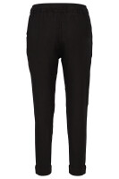 Stoffhose aus Leinen Chino 6816 (schwarz, S)
