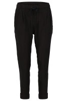 Stoffhose aus Leinen Chino 6816 (schwarz, M)