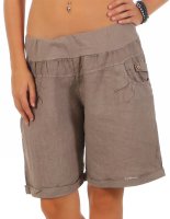 Bermuda aus Leinen Shorts 3001