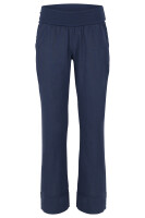 Hose aus Leinen in Unifarben 8064 (dunkelblau, XXL)