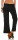 Hose aus Leinen in Unifarben 8064 (schwarz, XXL)