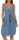 Leinenkleid Strandkleid klassisch 8147 (jeansblau, M)