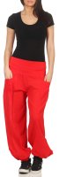 leichte Stoffhose Sommerhose 17633 (rot)