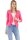Blazer im Basic-Look Jacke 6040 Damen (pink L)