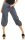 Capri Hose aus Leinen in Unifarben 1575 (jeansblau, S)