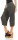 Capri Hose aus Leinen in Unifarben 1575 (dunkelgrau, L)