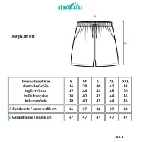 Bermuda aus Leinen Shorts 3001 (jeansblau, S)