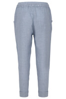 Stoffhose aus Leinen Chino 6816 (hellblau, S)
