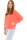 Bluse mit passender Kette 1133 (coral)