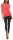 kurzarm Bluse im Fledermaus Look 6298 (coral)