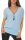 kurzarm Bluse im Fledermaus Look 6298 (hellblau)