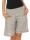 Bermuda aus Leinen Shorts 8024 (hellgrau, L)
