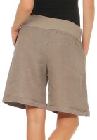 Bermuda aus Leinen Shorts 8024 (fango, M)