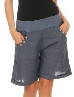 Bermuda aus Leinen Shorts 8024 (jeansblau, M)