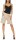 Bermuda aus Leinen Shorts 8024 (beige, M)