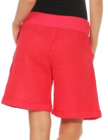 Bermuda aus Leinen Shorts 8024 (pink, S)