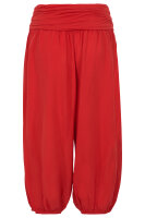 kurze Pumphose in Unifarben Freizeithose 1483 (rot)