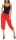 kurze Pumphose in Unifarben Freizeithose 1483 (rot)