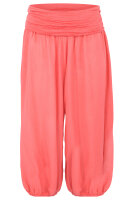 kurze Pumphose in Unifarben Freizeithose 1483 (coral)
