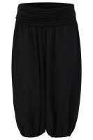 kurze Pumphose in Unifarben Freizeithose 1483 (schwarz)