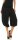 kurze Pumphose in Unifarben Freizeithose 1483 (schwarz)