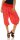 Capri Hose mit Orient Print 8581 (rot)