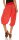 Capri Hose mit Orient Print 8581 (rot)