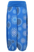 kurze Pumphose mit Print 7182 (blau)