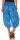 kurze Pumphose mit Print 7182 (blau)