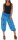 kurze Pumphose mit Print 7182 (blau)
