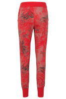 Sweathose mit Jungle Print Jogginghose 83728 (rot)