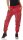 Sweathose mit Jungle Print Jogginghose 83728 (rot)