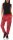 Sweathose mit Jungle Print Jogginghose 83728 (rot)