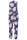 Einteiler geblümt Overall Blumenmuster 1495 (dunkelblau)