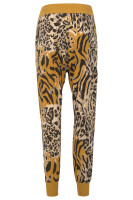 Sweatpants mit Leoparden Print 3344 (dunkelgelb)