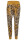 Sweatpants mit Leoparden Print 3344 (dunkelgelb)