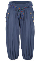 kurze Pumphose in Unifarben Pants 3416 (jeansblau)