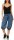 kurze Pumphose in Unifarben Pants 3416 (jeansblau)