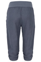 Leinen Hose Unifarben Stoffhose 7988 (jeansblau, M)