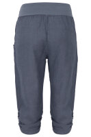 Leinen Hose Unifarben Stoffhose 7988 (jeansblau, L)