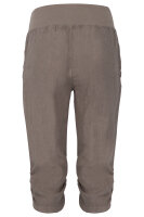 Leinen Hose Unifarben Stoffhose 7988 (fango, S)