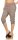 Leinen Hose Unifarben Stoffhose 7988 (fango, S)