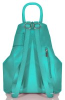 Echtleder Rucksack in Modefarben R400 (türkis)