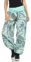 Pumphose mit Print und Gürtel 3485 (mint)
