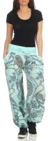 Pumphose mit Print und Gürtel 3485 (mint)