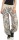 Pumphose mit Print und Gürtel 3485 (beige)