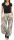 Pumphose mit Print und Gürtel 3485 (beige)